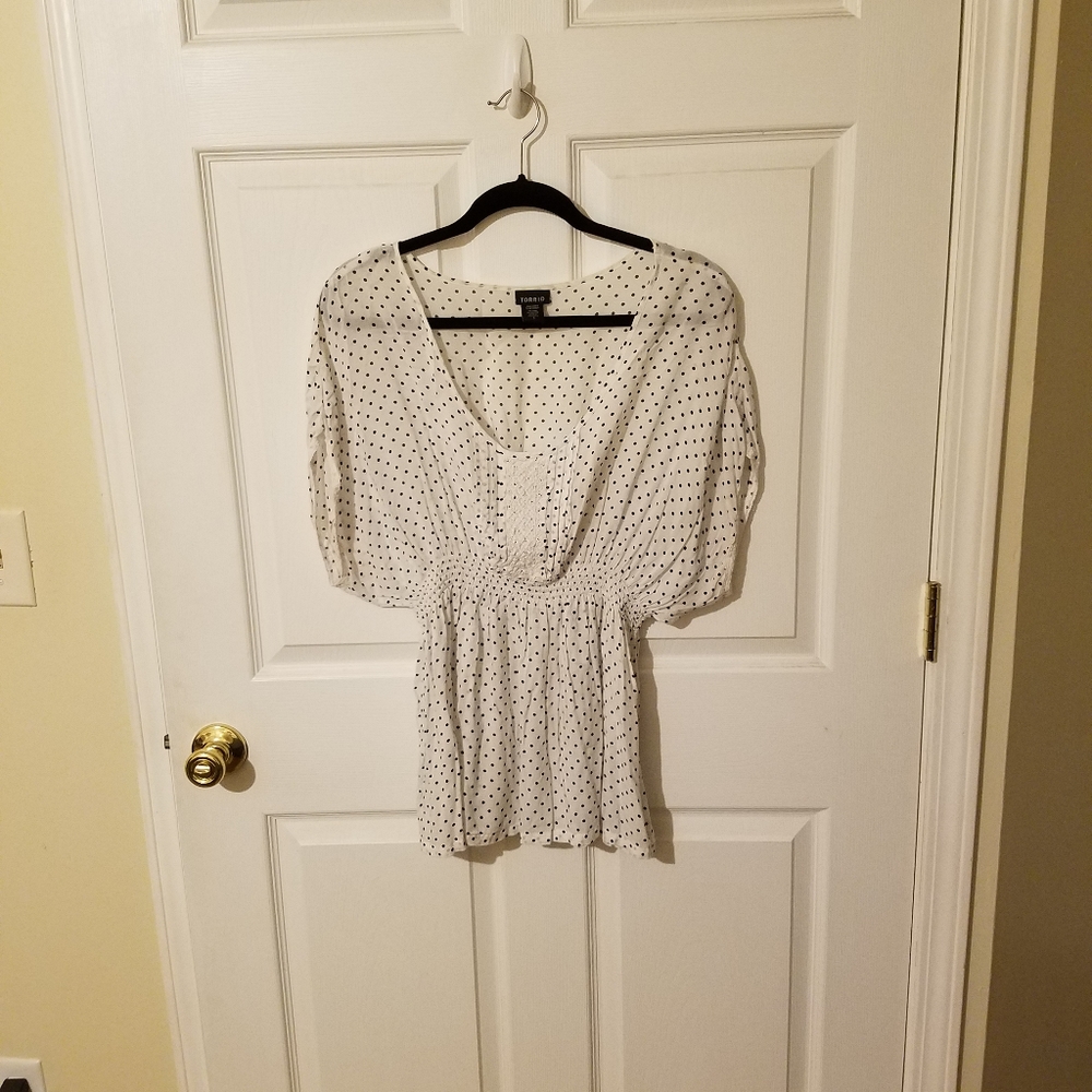 Polka Dot Blouse